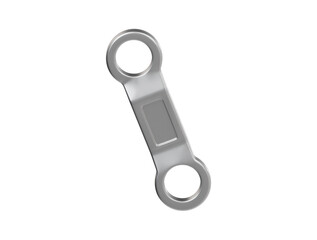 Wrench tool icon 3d render 