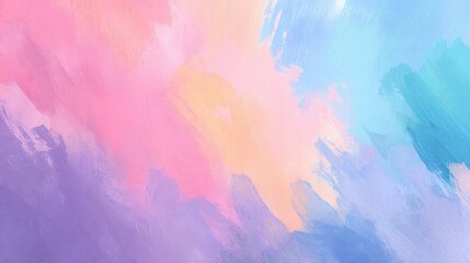 Abstract colorful watercolor background with rainbow gradient colors