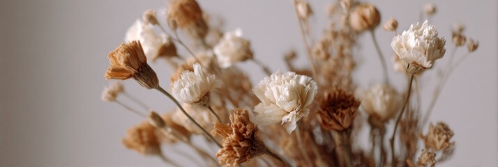 Withering blossoms whisper tales of forgotten harvests, evoking Dia de los Muertos reverence and rustic autumn nostalgia