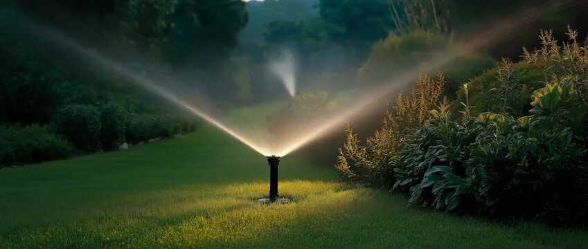 Sprinkler System for Outdoor Landscapes