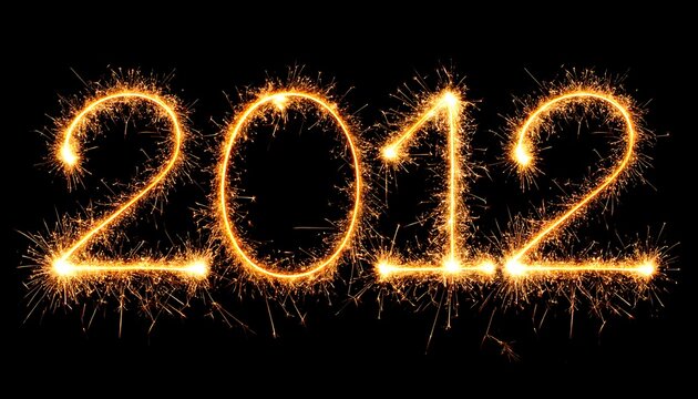 Sparkler numerals 2012 (1)