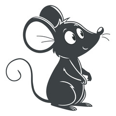 mouse icon and logo design vector shelty   
