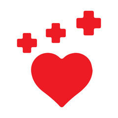 Game heal magic colored icon