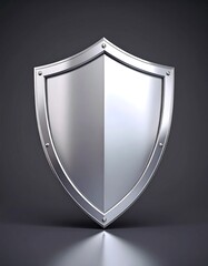 Metallic shield, reflective