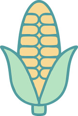 옥수수,농작물,노랑,연두,심플,호박,주황,가을,캐릭터,식물,추수 감사절,할로윈,먹을것,수확,과일,나뭇잎,야채,계절,박,곡류,네이처,채식주의,익는,orange,열매