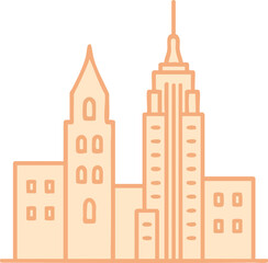 스카이라인, 건축물, 검정, 실루엣, 도시, 시티, 뉴욕, 엠파이어, 빌딩, 빌딩숲, 스카이 라인, 건축, 건물, 도시 풍경, sky, 타워, 여행, 나이트, 도심, 마천루, 시카고, 경관, 사무실, 기업