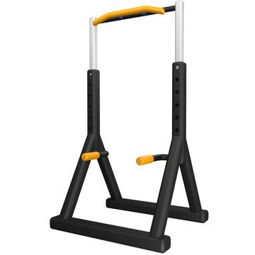 Pull Up Bar 3D Illustration