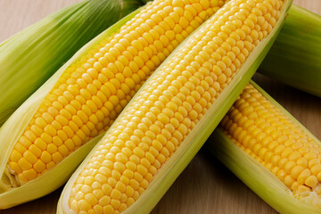 新鮮なとうもろこし　Fresh Sweet Corn