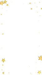 Magic stars vector overlay.  Gold stars scattered
