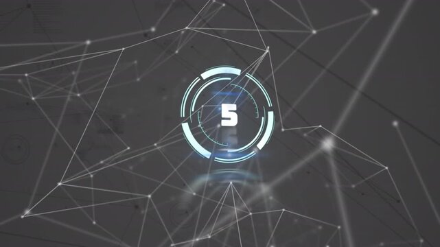 Animation of scope countdown scope scanning with countdown scope - Powered by Adobe
