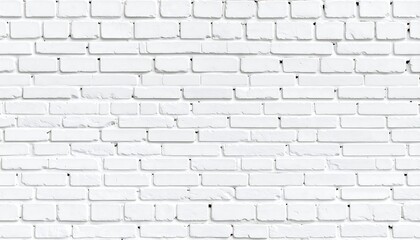 Obraz premium A uniform expanse of white bricks, arranged in a traditional masonry pattern. Evenly spaced rows and rectangular shapes create a simple, textured surface