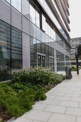 modern office building in london