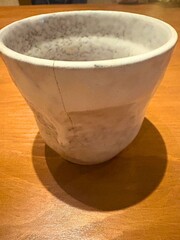 土のぬくもりを感じる、和の湯飲み