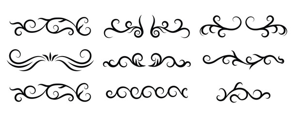 Obraz premium Luxury gold ornate invitation set collection of ornamental