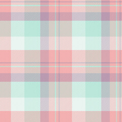 Online background texture check, glen fabric vector pattern. Display tartan seamless textile plaid in light and white colors.