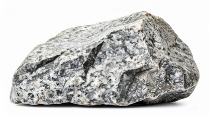 stone isolated on white background