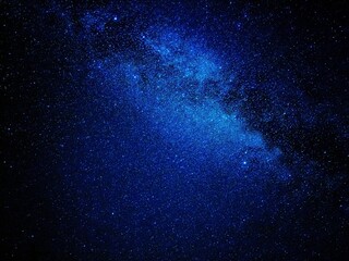 blue space background