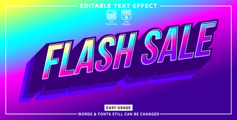 Graffiti style editable text effect flash sales