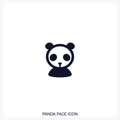 Panda Face Icon
