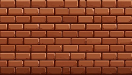 Simple, repeating brick wall pattern