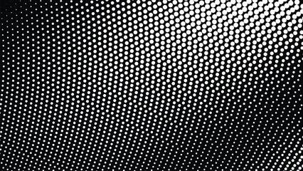 Black and White Halftone Abstract Background Modern Graphic Design Pattern Gradient Minimal Texture