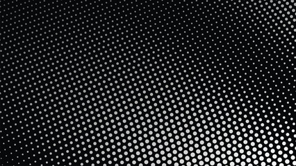 Black and White Halftone Abstract Background Modern Graphic Design Pattern Gradient Minimal Texture