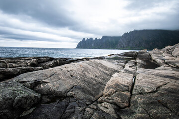 View from Tungeneset on Senja islands