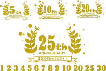 ＡＮＮＩＶＥＲＳＡＲＹ素材