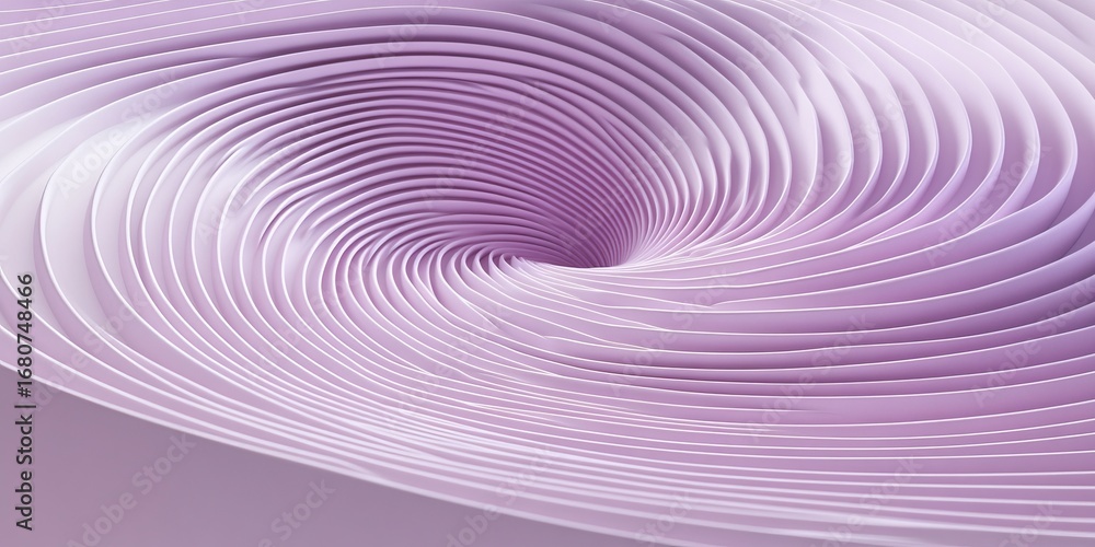 Poster serene and elegant gentle gradient wave pattern background from lilac to pastel pink for text use