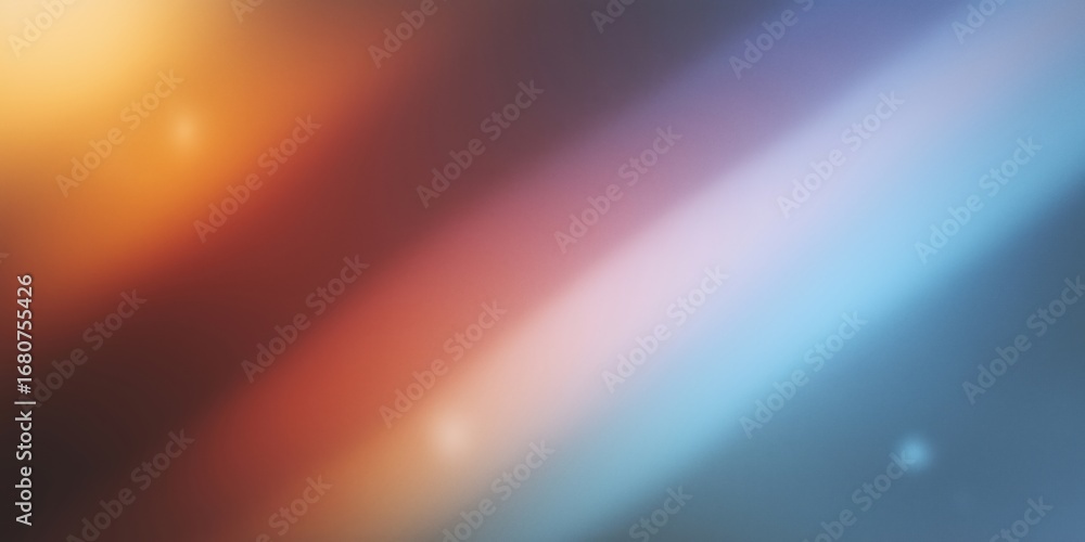 Aufkleber abstract digital illustration featuring vibrant streaks of color blending seamlessly, creating a dyn