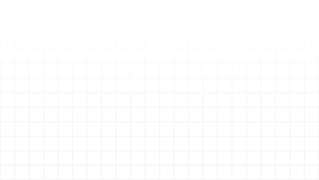 White grid fading in from the top over transparent background