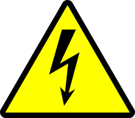 high voltage warning sign,Electric sign vector