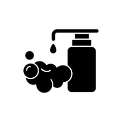 Icon a shampoo, isolated against a clean background.