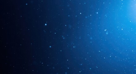 Fototapeta premium Abstract deep blue gradient with subtle light accents and pixelated texture