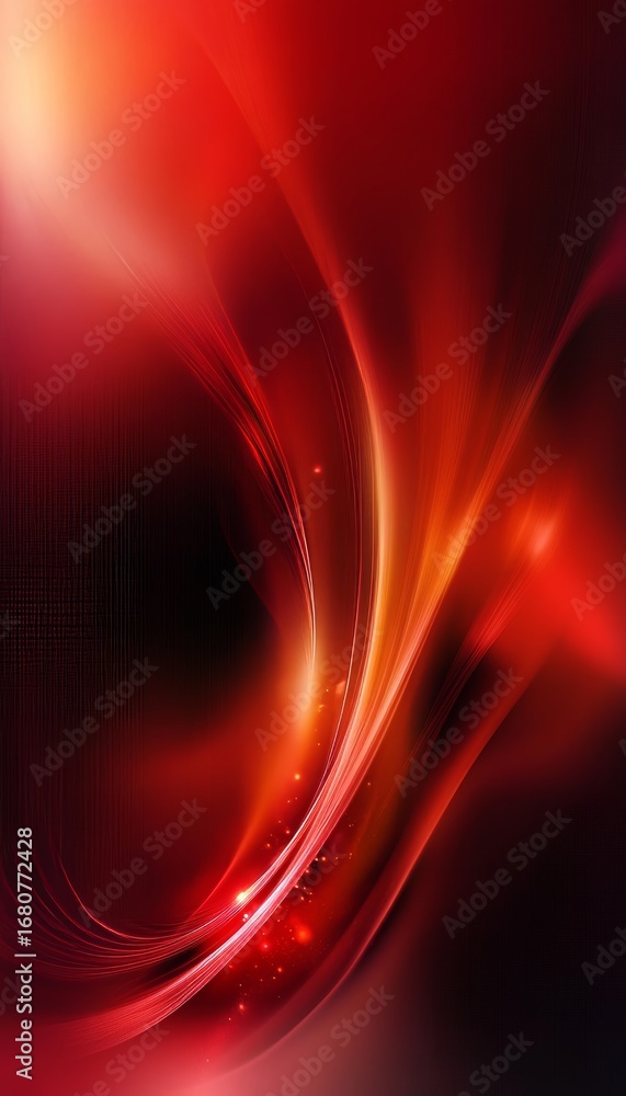 Poster stunning abstract art with bold colors and fluid shapes creating a mesmerizing visual experience
