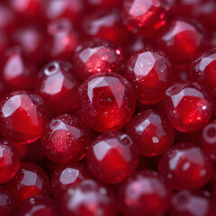 pomegranate seeds background view