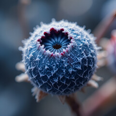 Blue berry macro