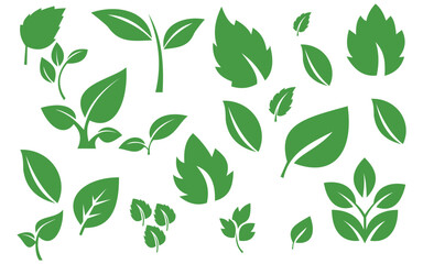 “Eco Friendly Green Leaves and Globe Icons Set – Nature Conservation, Organic Bio Symbols and Environment Protection Illustration”planet symbol1