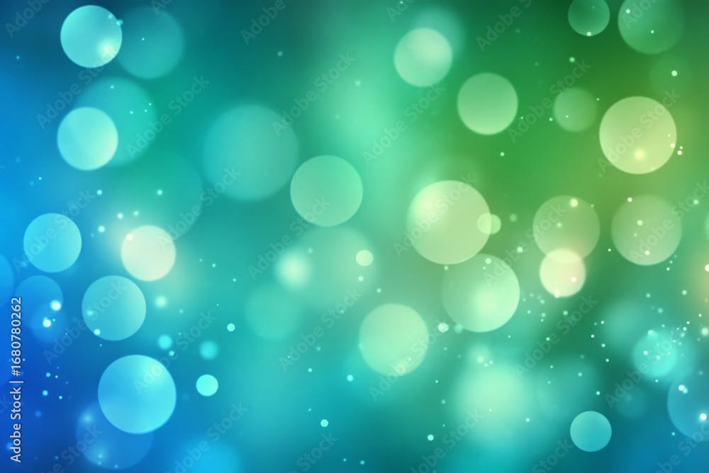 Poster vibrant bokeh sparkles gradient background with artistic blur effect for dreamy abstract wallpaper