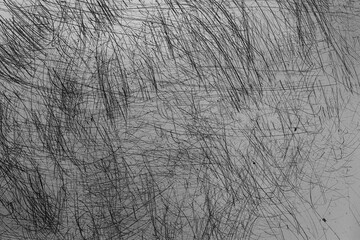 scratch overlay, aged surface texture, gray background, black scratches and noise on white wall
