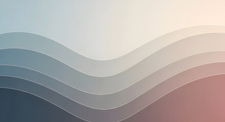 Serene flowing waves of soft pastel colors create a calming and modern abstract backdrop for design.