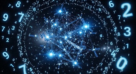 Abstract Numbers and Lights.