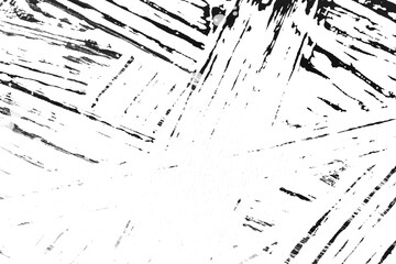 Abstract grunge black and white distressed texture scratchy overlay background