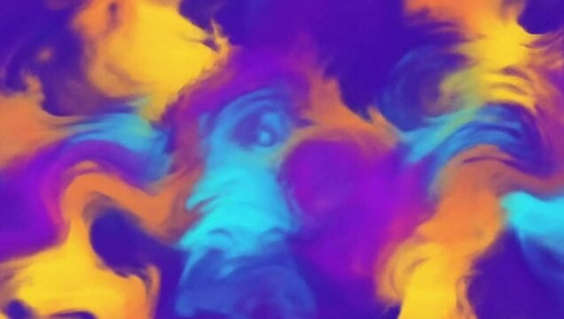 Abstract Color Flow: A mesmerizing swirl of vibrant hues creating an dynamic and fluid artistic impression. This visually stunning artwork evokes a sense of motion and energy.