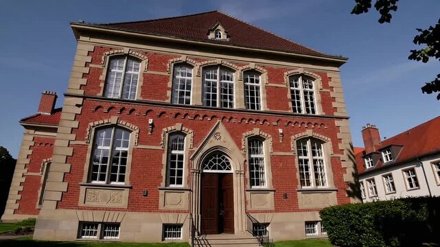 Traditional Government School Building Located in the German Town of Germersheim
