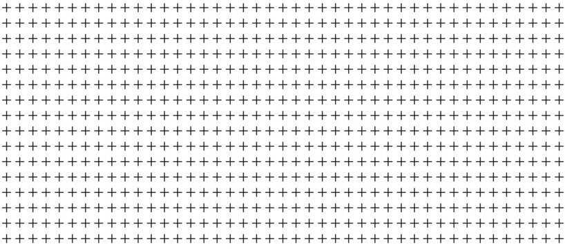 cross or plus sign seamless pattern on white background. Seamless geometric plus sign pattern with cross grid design.
