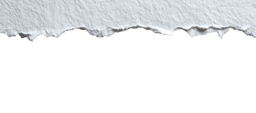 Ripped paper edge against black background (1)