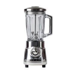 A Stainless Steel Blender Ready To Transform Ingredients Into Smoothies [Transparent Background PNG]