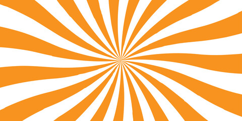 Abstract background with rays retro starburst abstract. Sunburst background vector illustration pattern beam rays. Spiral radial striped backdrop design.	