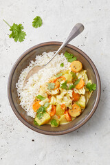 Indian vegetable curry